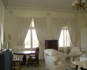 Admiralty House Main Bedroom Suite Sitting Room