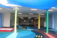 Butterflies Childcare Centre covered play area