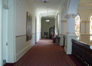 Admiralty House corridor
